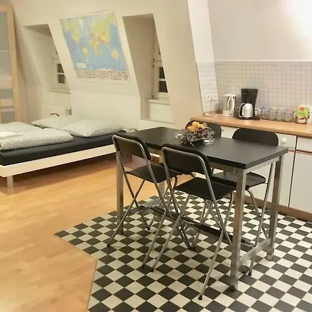 Appartamento Maisonette Loft Magura Im Barfussgasschen Lipsia